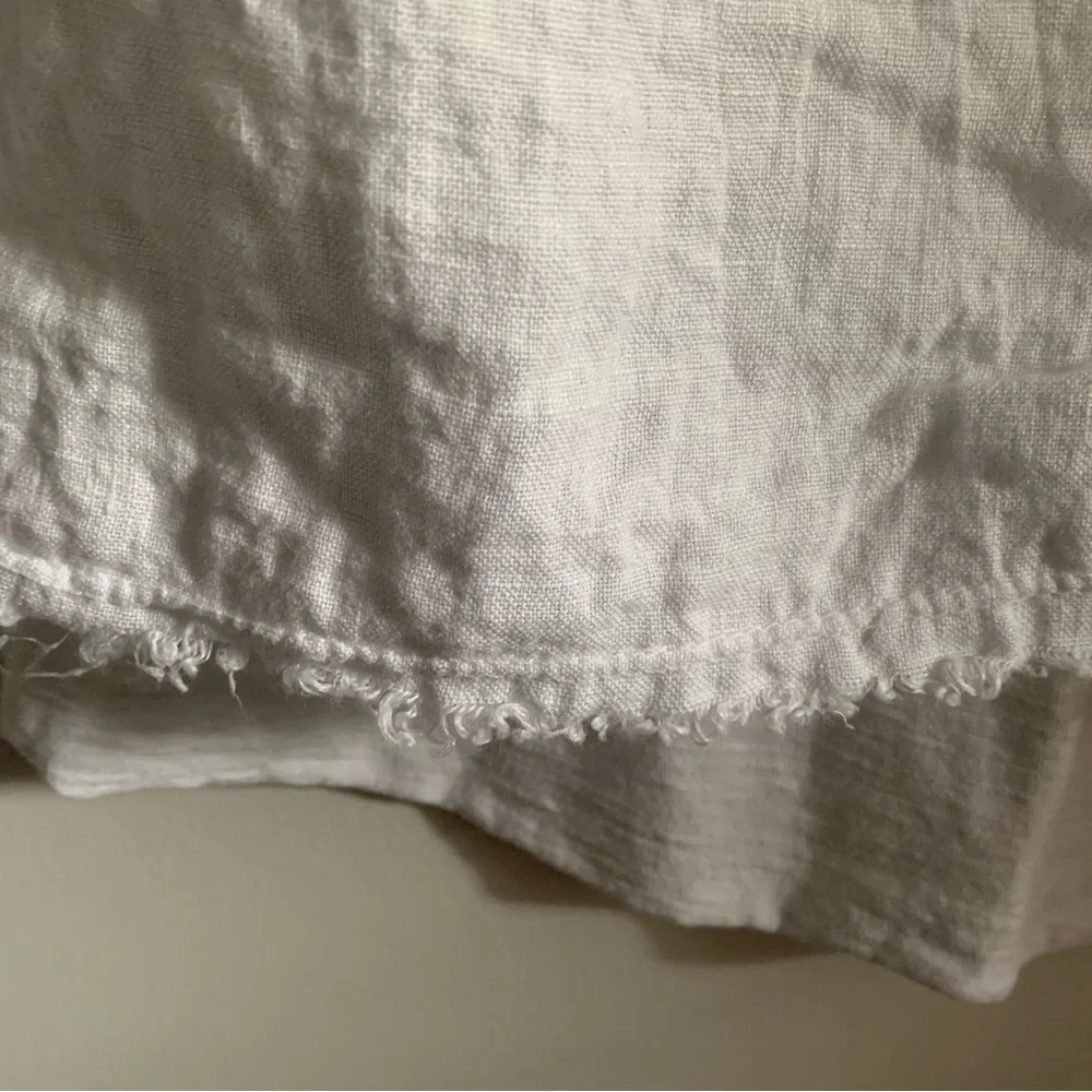 Terzo Millennio sleeveless white tank top - Picture 4 of 8